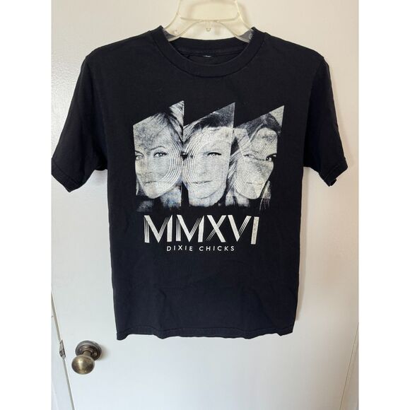 The Dixie Chicks 2016 Tour Concert Black T-Shirt Small (?) The Chicks - Picture 1 of 5